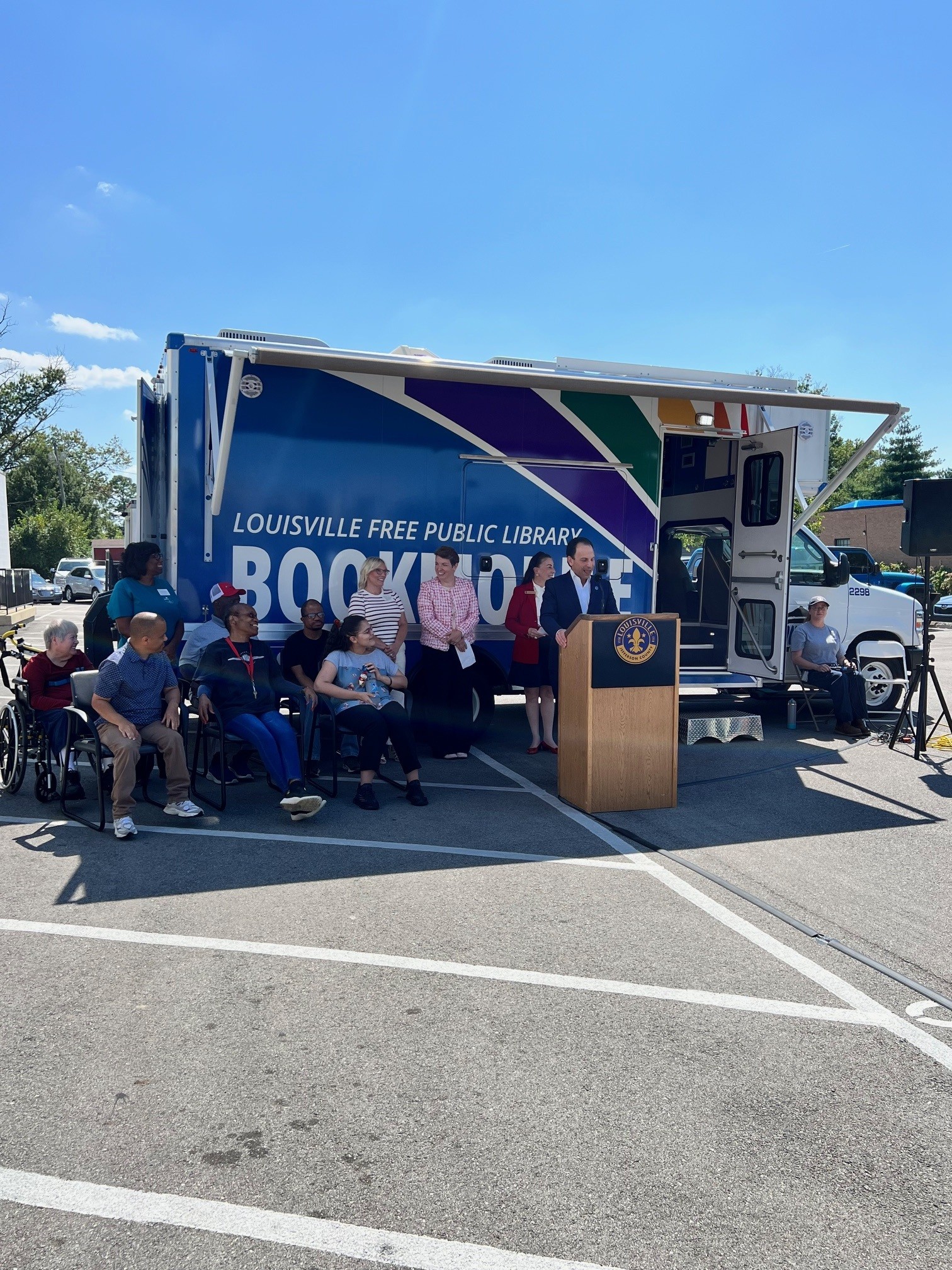 You are currently viewing New Bookmobile Joins the LFPL Fleet