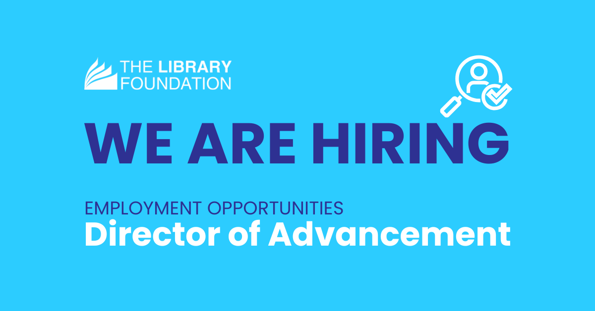 You are currently viewing We Are Hiring Dir. of Advancement