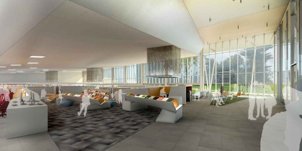 The Library Foundation - Northeast Entry